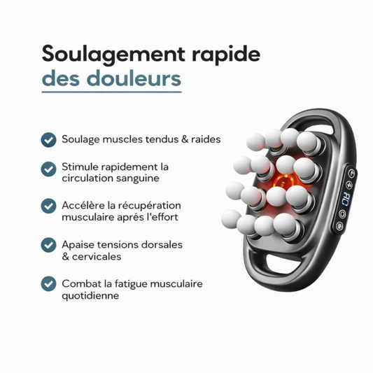 RECOVIA™ Pro  - Masseur à 16 Têtes